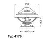 Termostat, chladivo WAHLER 4176.85D