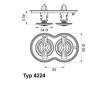 Termostat, chladivo WAHLER 4224.80D