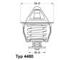 Termostat, chladivo WAHLER 4480.82D