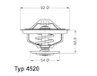 Termostat, chladivo WAHLER 4520.80D