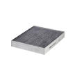 Filtr, vzduch v interiéru HENGST FILTER E3992LC