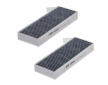 Filtr, vzduch v interiéru HENGST FILTER E3942LC-2