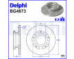 Brzdový kotúč DELPHI BG4673