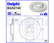 Brzdový kotúč DELPHI BG5274C