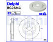 Brzdový kotúč DELPHI BG9524C