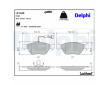 Sada brzdových platničiek kotúčovej brzdy DELPHI LP1408