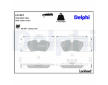 Sada brzdových platničiek kotúčovej brzdy DELPHI LP1657