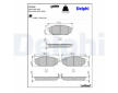 Sada brzdových platničiek kotúčovej brzdy DELPHI LP1665