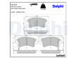 Sada brzdových destiček, kotoučová brzda DELPHI LP1737