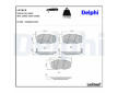 Sada brzdových destiček, kotoučová brzda DELPHI LP1819
