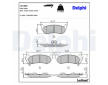Sada brzdových platničiek kotúčovej brzdy DELPHI LP1859