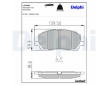 Sada brzdových platničiek kotúčovej brzdy DELPHI LP1908