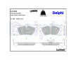 Sada brzdových platničiek kotúčovej brzdy DELPHI LP1925