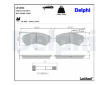 Sada brzdových destiček, kotoučová brzda DELPHI LP1993