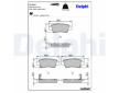 Sada brzdových destiček, kotoučová brzda DELPHI LP2047