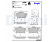 Sada brzdových destiček, kotoučová brzda DELPHI LP2081
