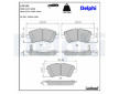 Sada brzdových destiček, kotoučová brzda DELPHI LP2102