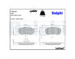 Sada brzdových platničiek kotúčovej brzdy DELPHI LP2137
