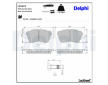 Sada brzdových destiček, kotoučová brzda DELPHI LP2474
