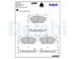 Sada brzdových destiček, kotoučová brzda DELPHI LP2701