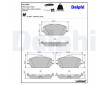Sada brzdových destiček, kotoučová brzda DELPHI LP2764