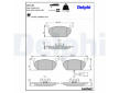 Sada brzdových destiček, kotoučová brzda DELPHI LP3146