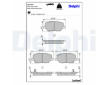 Sada brzdových destiček, kotoučová brzda DELPHI LP3184