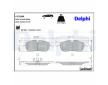Sada brzdových destiček, kotoučová brzda DELPHI LP3188