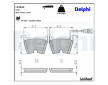 Sada brzdových destiček, kotoučová brzda DELPHI LP3266