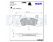 Sada brzdových platničiek kotúčovej brzdy DELPHI LP3298