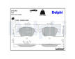 Sada brzdových platničiek kotúčovej brzdy DELPHI LP3345