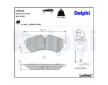 Sada brzdových platničiek kotúčovej brzdy DELPHI LP3410