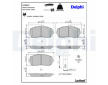Sada brzdových destiček, kotoučová brzda DELPHI LP3437