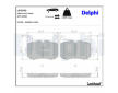Sada brzdových platničiek kotúčovej brzdy DELPHI LP3702