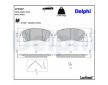 Sada brzdových destiček, kotoučová brzda DELPHI LP3907