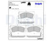 Sada brzdových platničiek kotúčovej brzdy DELPHI LP871