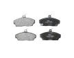 Sada brzdových destiček, kotoučová brzda DELPHI LP911