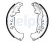 Sada brzd. čeľustí parkov. brzdy DELPHI LS2135