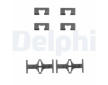 Sada príslużenstva oblożenia kotúčovej brzdy DELPHI LX0197