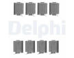 Súprava príslušenstva, obloženie kotúčovej brzdy DELPHI LX0649