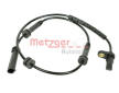 Snímač, počet otáček kol METZGER 0900944