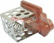 Předřazený odpor, elektromotor (ventilátor chladiče) METZGER AUTOTEILE 0917175