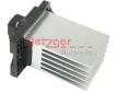 Odpor, vnitřní tlakový ventilátor METZGER AUTOTEILE 0917340