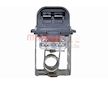 Předřazený odpor, elektromotor (ventilátor chladiče) METZGER 0917367