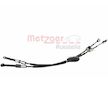 Tažné lanko, ruční převodovka METZGER 3150264