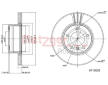 Brzdový kotouč METZGER 6110028
