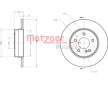 Brzdový kotouč METZGER AUTOTEILE 6110218