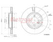 Brzdový kotouč METZGER 6110263