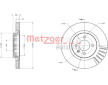Brzdový kotouč METZGER 6110337