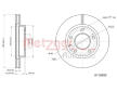 Brzdový kotouč METZGER 6110409